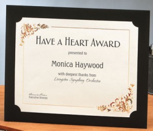 Decorative Specialty Certificates