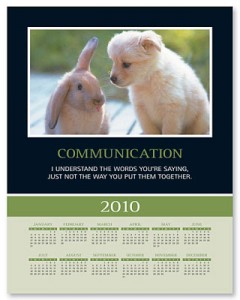 Communication Calendar