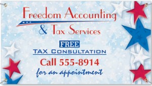 Confetti Stars Vinyl Banner
