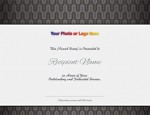 Contempo Grey Modern Certificates by PaperDirect