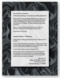 Black Tie Border Papers