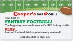 Fantasy Football Vinyl Banner by PaperDirect