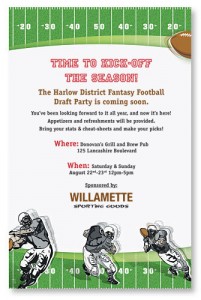 Fantasy Football Invitation