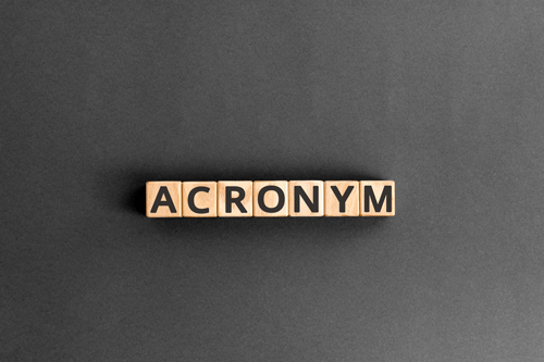 how to use acronyms in business