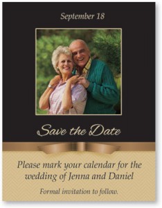 Finishing Touch Save The Date Postcards