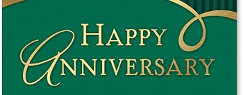 Stately Anniversary Greeting Card Set