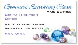 Gems Business Cards