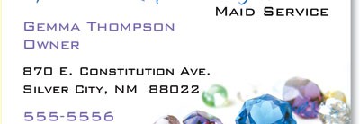 Gems Business Cards