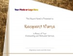 Gilded Modern Certificates by PaperDirect