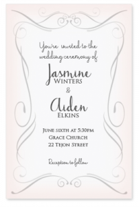 Grace Casual Invitations by PaperDirect