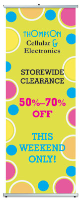 Graphic Circles Banner by PaperDirect