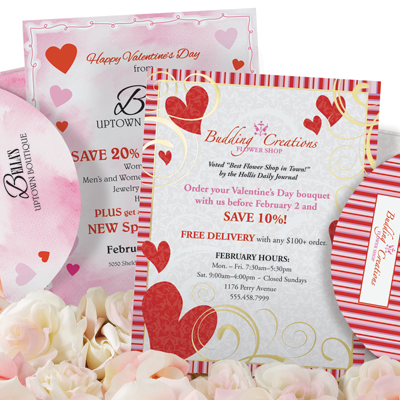 PNG Valentine's love letter border