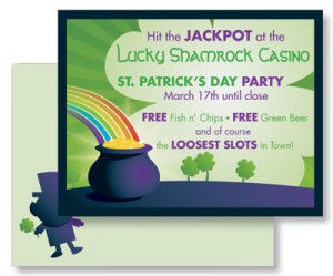 Lucky Leprechaun Postcards by PaperDirect