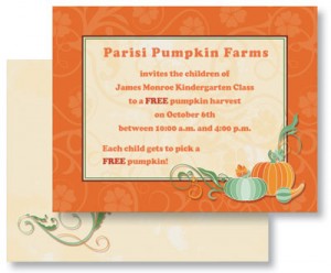 Magical Pumpkins Postcards