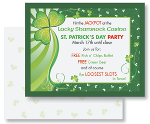 Shamrock Pizzaz Postcards