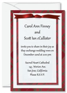 Highland Tradition Designed Layered Invitations by PaperDirect