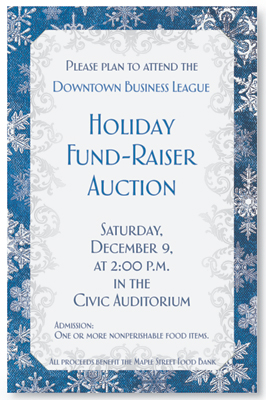  Wintertime Designed Layered Invitations