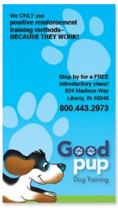 Jumping Dog Business Cards