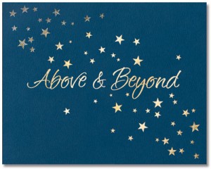 Above and Beyond Certificate Jackets