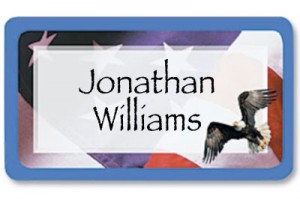 Freedom Name Tags by PaperDirect