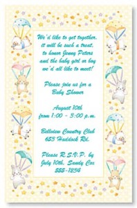 cute baby shower invitation wording