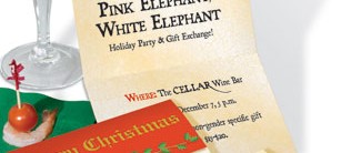 Old Fashioned Santa Fold-Up Invitations by PaperDirect