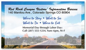 Open Road Business Cards