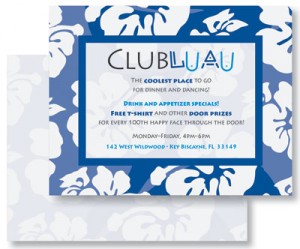 Luau Postcards