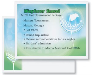Best Ball Postcards