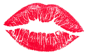 lips kiss love letters