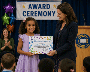 award ceremony certificate