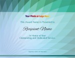 Pavo Modern Certificates by PaperDirect