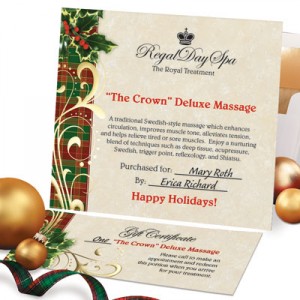 Plaid with Holly Specialty LetterTop Certificates by PaperDirect