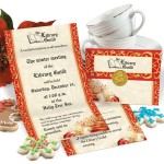 Radiant Merriment Fold-Up Invitations by PaperDirect