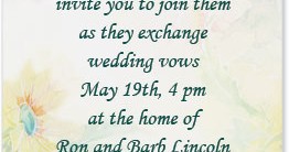 Darling Blooms Casual Invitations