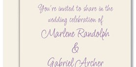 Heritage Flat Invitations