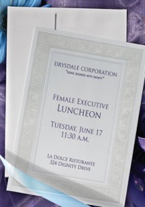 Intricate Flat Invitations