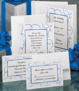 Loops Foil Invitations