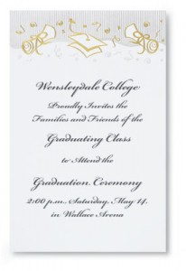 Graduation Party Specialty Flat Invitations by PaperDirect
