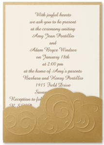 Whisper Pocket Invitations