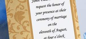 Promises Layered Invitations