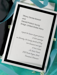 Pristine Flat Invitations