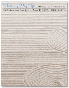 Sand Zen Letterhead