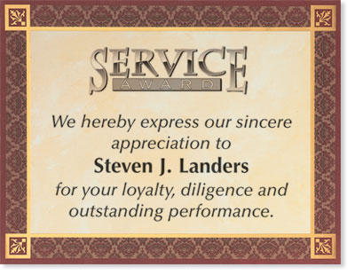 employee service awards