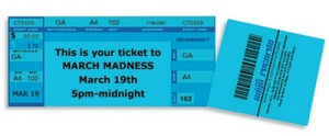 Solid Color Tear Off Tickets by PaperDirect 