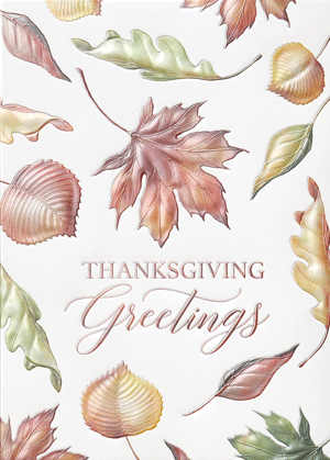 thanksgiving card for marketing