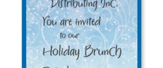 Winter Snow Casual Invitations by PaperDirect