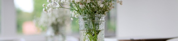 Baby's Breath centerpieces