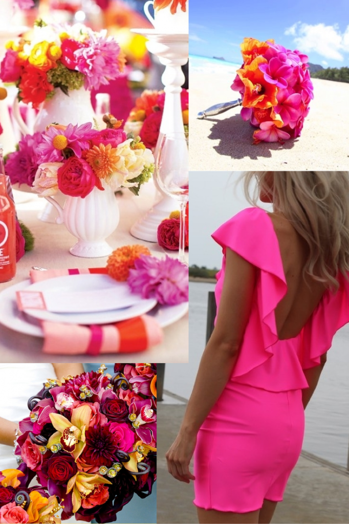 Wedding Color Trends 2015: Bold Color Palette 1 