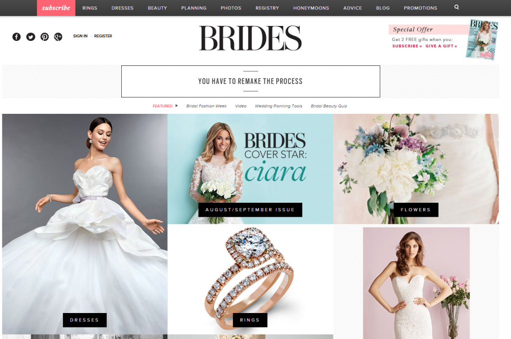Brides Website